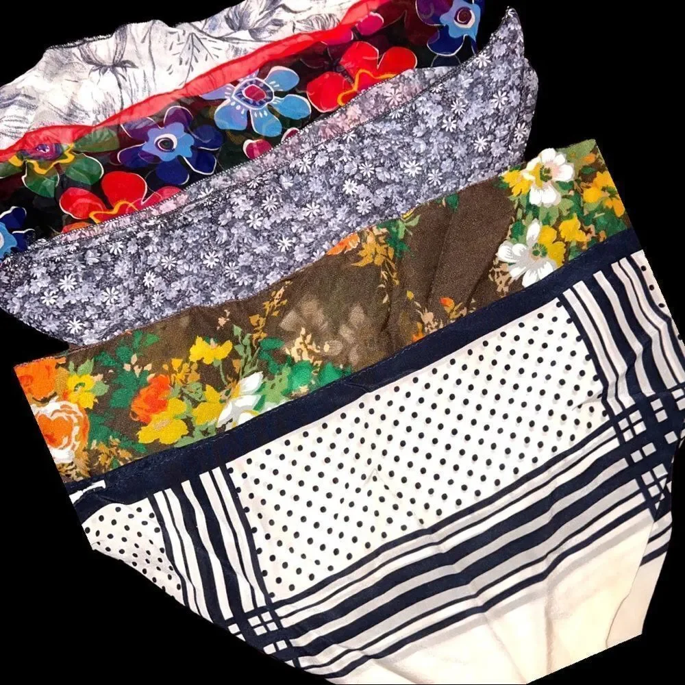 New! 5 piece neck scarfs bundle!